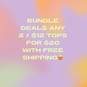 Bundle deals available